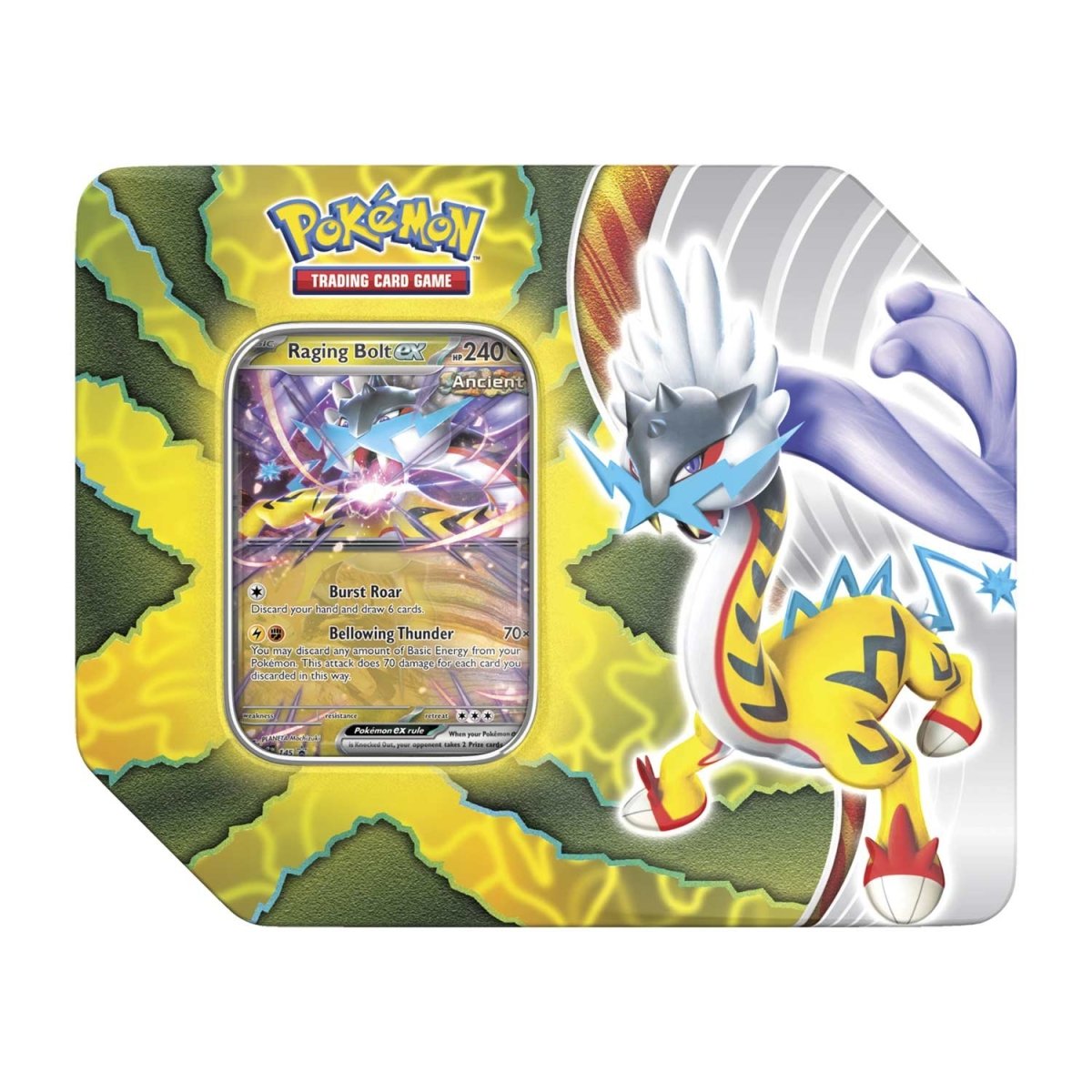 Pokemon TCG | Paradox Destinies Tin (Raging Bolt ex)