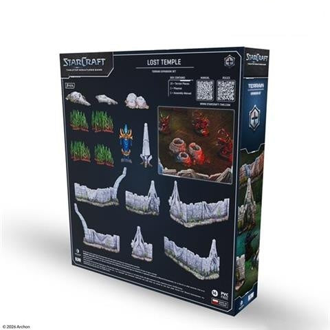 StarCraft: Tabletop Miniatures Game — Lost Temple Terrain Expansion Set — ChaseCard TCG
