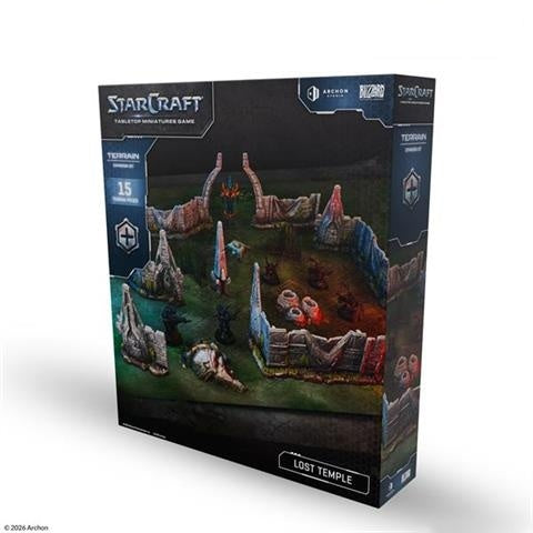 StarCraft: Tabletop Miniatures Game — Lost Temple Terrain Expansion Set — ChaseCard TCG