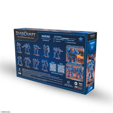 StarCraft: Tabletop Miniatures Game — Terran Marine Expansion Set — ChaseCard TCG