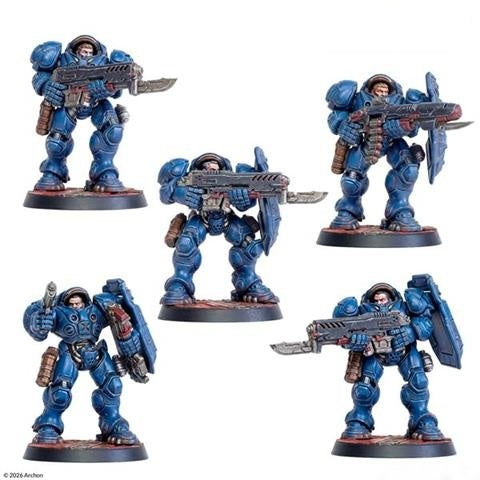 StarCraft: Tabletop Miniatures Game — Terran Marine Expansion Set — ChaseCard TCG