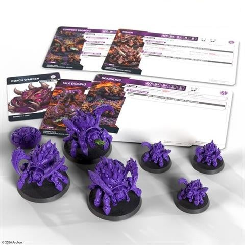 StarCraft: Tabletop Miniatures Game — Zerg Roach Expansion Set — ChaseCard TCG