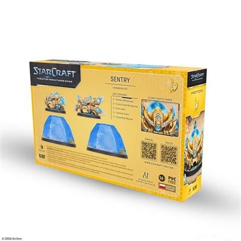 StarCraft: Tabletop Miniatures Game — Protoss Sentry Expansion Set — ChaseCard TCG