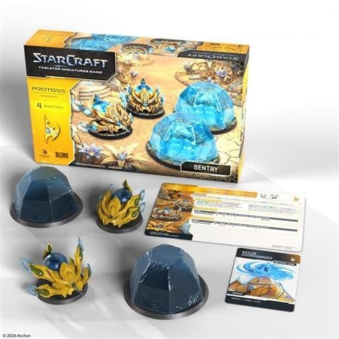 StarCraft: Tabletop Miniatures Game — Protoss Sentry Expansion Set — ChaseCard TCG