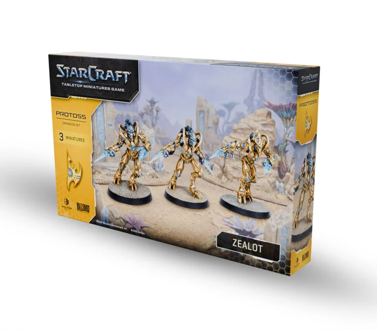 StarCraft: Tabletop Miniatures Game | Protoss: Zealot Expansion Set