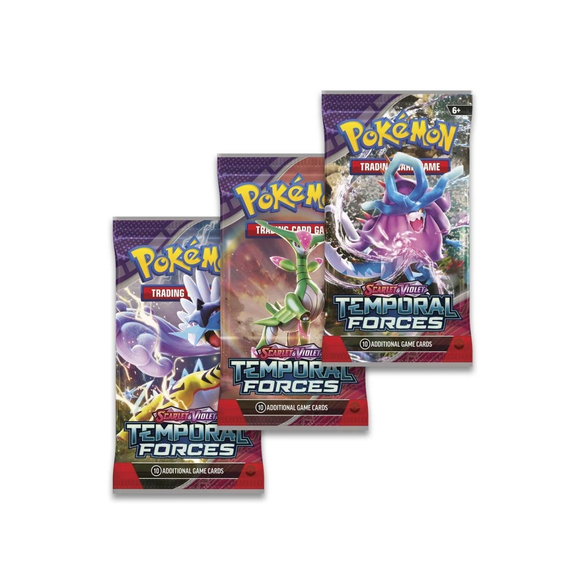 Pokemon TCG | Temporal Forces 3-pack Bundle [with Cleffa Promo Card]