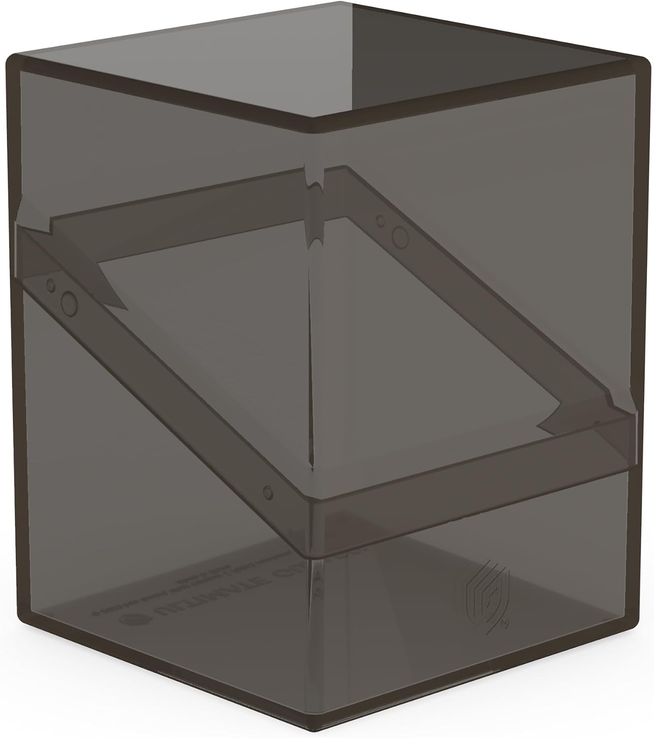 Ultimate Guard Boulder 100+ Deck Box (Clear) (Onyx)