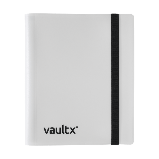Vault X 9-Pocket Strap Binder (White)